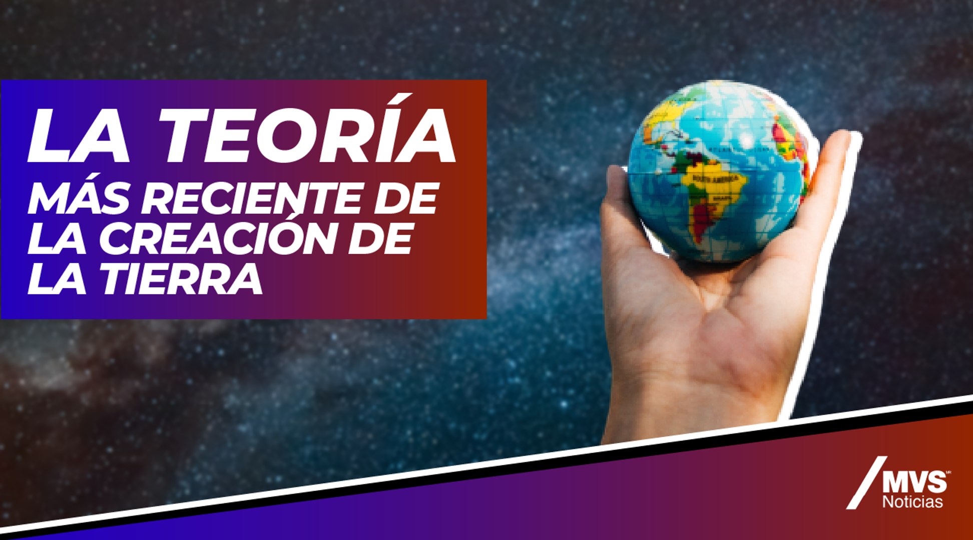 ⁣Esta es la más reciente teoría de la creación de la Tierra, según científicos