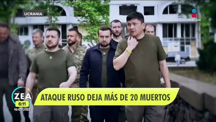 Ataque ruso en Vinnytsia, Ucrania, deja más de 20 muertos