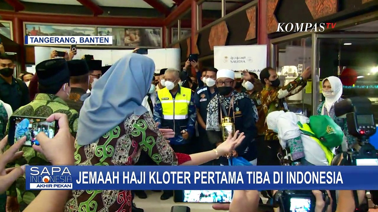 2.700 Anggota Jemaah Haji Gelombang Pertama Tiba di Tanah Air