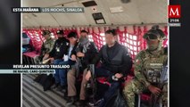 Esposado y custodiado por marinos: Así trasladaron a Caro Quintero a penal del Altiplano