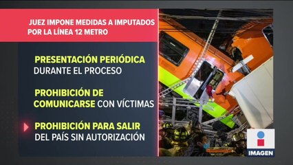 Juez impone medidas a imputados por Línea 12 del Metro
