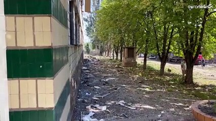 La artillería rusa golpea el este de Ucrania