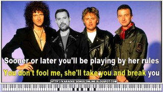 Queen - You Don’t Fool Me - Karaoke Instrumental Version with virtual piano & lyrics