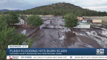 Flash flooding hits wildfire burn scars