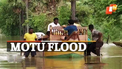 Flood In Odisha’s Malkangiri As Godavari’s Water Level Rises