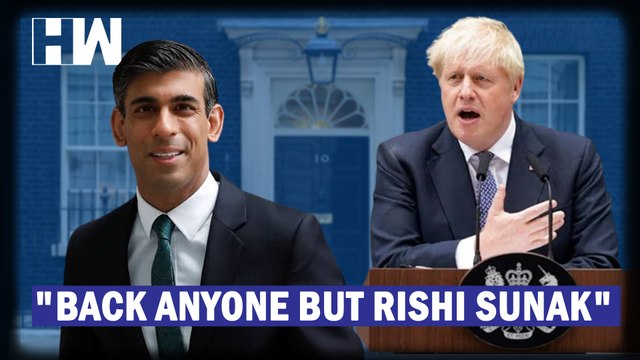Headlines: Boris Johnson Asks Conservative Leaders To Back Anyone But Rishi Sunak , Says Report