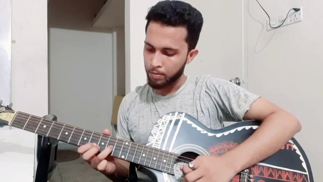 সাদা সাদা কালা কালা।। Sada Sada Kala Guitar solo #হাওয়া #sadasada #hawa #guitar