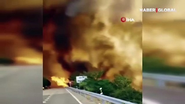 İspanya’da orman yangını: 2 bin 300 kişi tahliye edildi