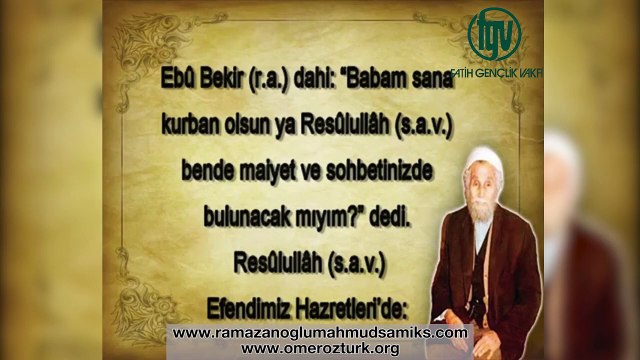 Hicrette Yaşananlar _ Hz. Mahmud Sami Ramazanoğlu (k.s.)
