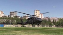 Jandarma, helikopter destekli trafik denetimi yaptı