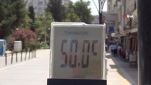 Mardin'de termometreler 50 dereceyi gösterdi