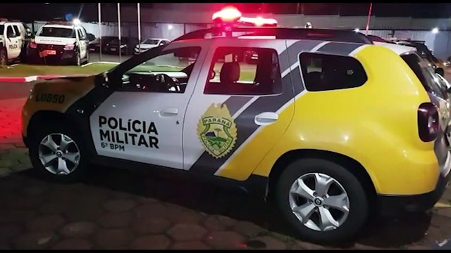 Homens são encaminhados à delegacia de Cascavel em posse de armas de fogo irregulares