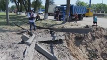 كاميرا الجزيرة ترصد آثار القصف على مدينة خاركيف