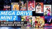 Sega Mega Drive Mini 2 - 11 nuevos juegos confirmados