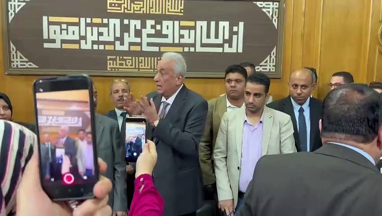 سامح عاشور يتقدم بأوراق ترشحه على منصب نقيب المحامين