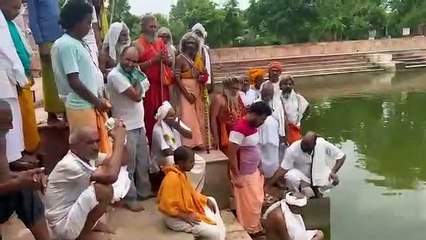 अब हरिबोल बाबा की आत्मदाह की चेतावनी, पिंडदान कर लिया संकल्प