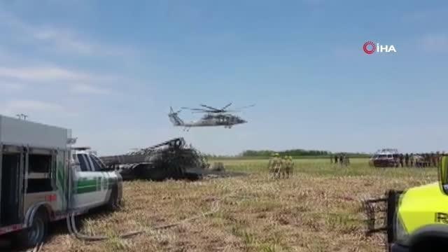 Son dakika haber! Meksika'da askeri helikopter düştü: 14 ölü