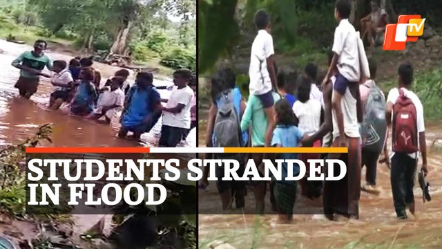 School Students Spend Night Outside After Getting Stranded In Flash Flood