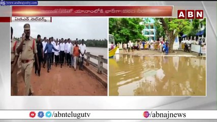 గోదావరి మహోగ్రం... భయం గుప్పిట్లో ముమ్మిడివరం ప్రజలు __ ABN Telugu