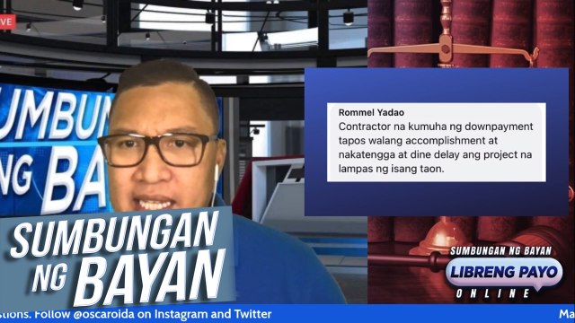 Contractor, isang taong itinengga ang construction project kahit bayad na ang down payment nito! | Sumbungan ng Bayan