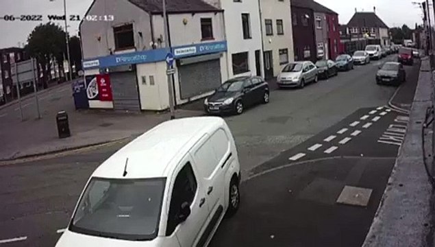 Police want to speak to man caught on CCTV about machete attack at Wigan borough house