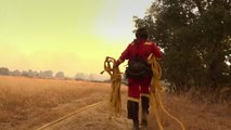 Activos una treintena de incendios por todo el país