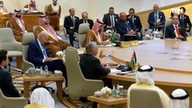 كلمة أمير قطر الشيخ تميم بن حمد في افتتاح قمة جدة للأمن والتنمية