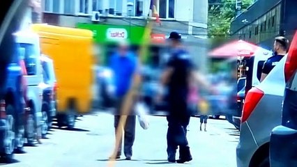 Cetățean turmentat, imobilizat cu forța de jandarmi la Piatra-Neamț