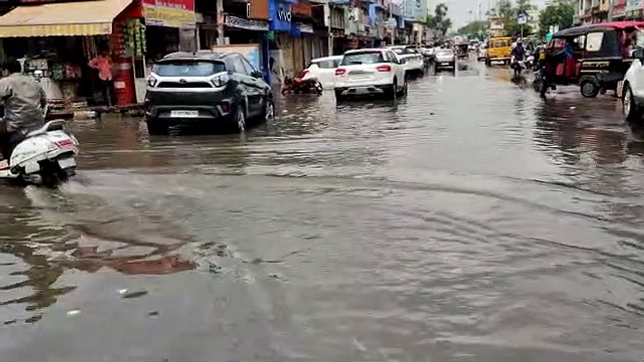राजस्थान में यहां लगातार तीसरे दिन बरसात जारी