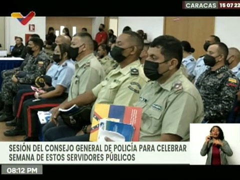 Cuerpos policiales del país cuentan con más de 110 mil funcionarios