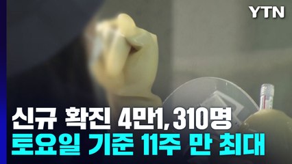 토요일 기준 11주 만에 최대...사망도 '더블링' 우려 / YTN