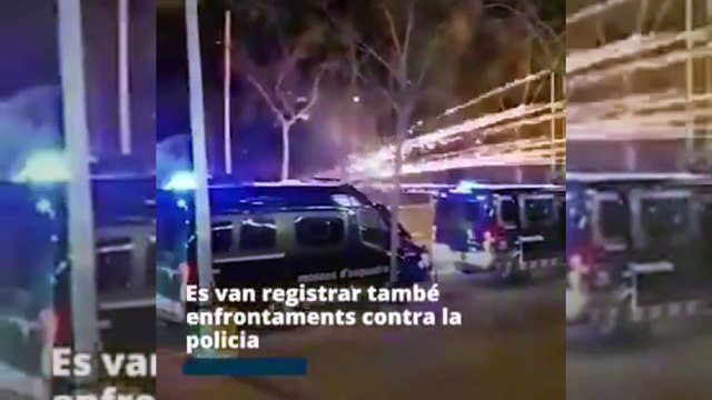 Detenidos cinco Boixos Nois por agredir a ultras del Eintracht