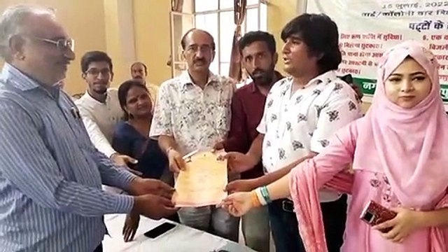 VIDEO : हैरिटेज नगर निगम ने जयपुर में दो दिन में बांटे 257 पट्टे