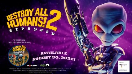 Destroy All Humans! 2 Reprobed  Alien Arsenal Trailer PS