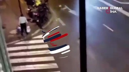 Fransa'nın başkenti Paris'te skandal görüntüler! Sosyal medyada büyük tepki çekti