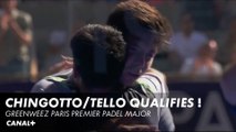 Chingotto/Tello rejoignent Galan/Lebron en finale ! Greenweez Paris Premier Padel Major