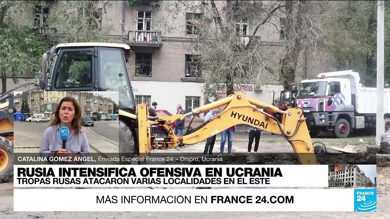 Informe desde Dnipro: este de Ucrania fue atacado con misiles