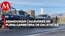 Abandonan restos humanos en bolsas de plástico en Zacatecas