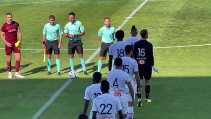 OM Norwich : l’entrée des deux équipes