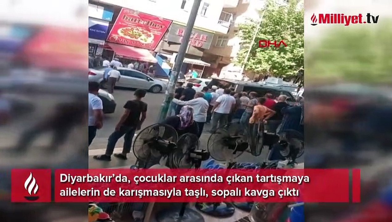Çocukların kavgasına aileler de karıştı