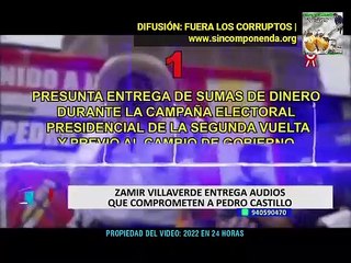 SE PROBARÍA QUE EN CAMPAÑA TAMBIÉN CASTILLO RECIBIÓ DINERO