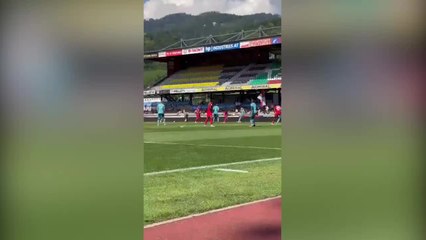 El golazo de Ilaix Moriba