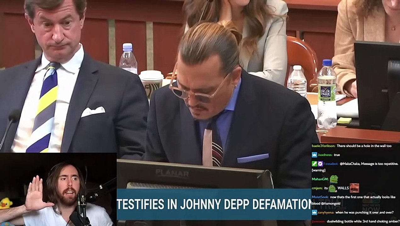 Johnny Depp Trial STOPS Amber Heard Ends With Surreal Evidence  Asmongold Reacts