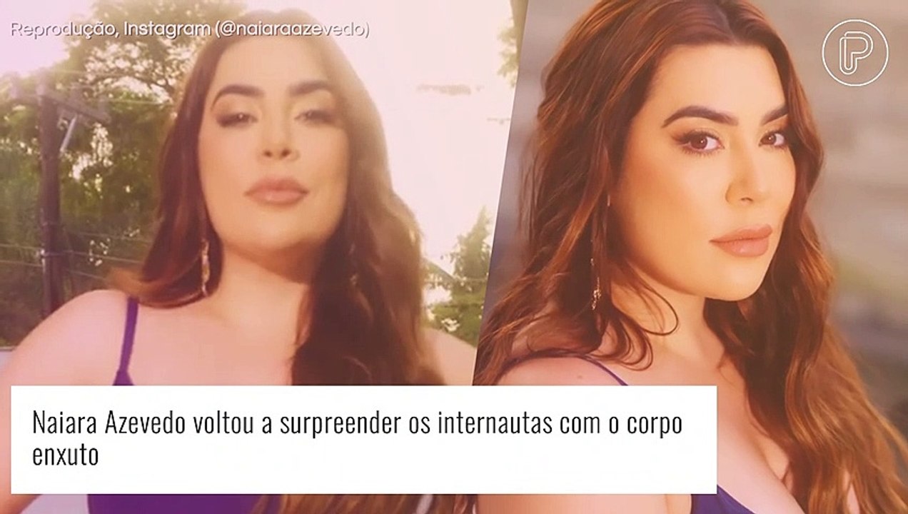 Naiara Azevedo surge de calcinha e sutiã, pede 'biscoito' e arranca elogios ousados: 'Te dou uma padaria'