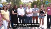 El incendio de Mijas ha quemado casi 1.900 hectáreas