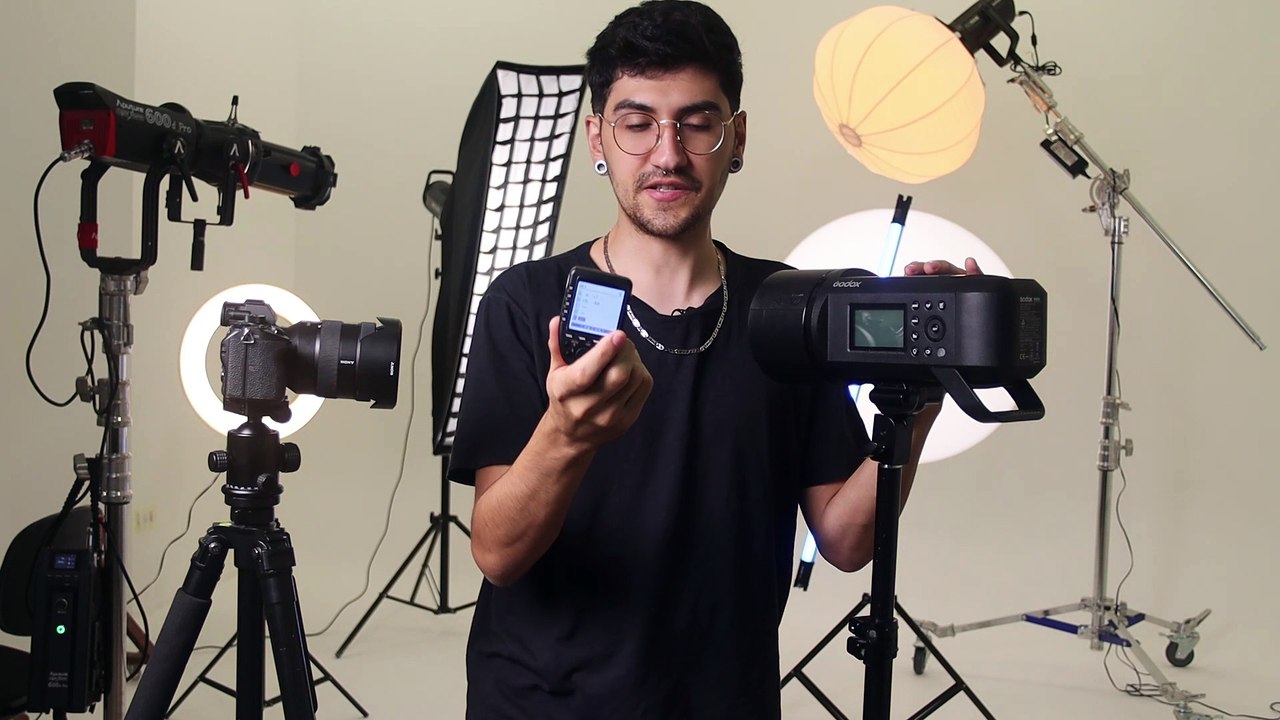 Como comfigurar a camera pro flas