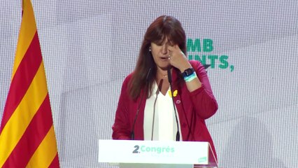 Laura Borràs: "las cloacas del Estado no descansan nunca, lo ensucian todo"
