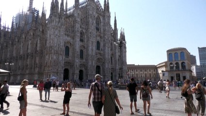 Heat wave slows tourism in Milan