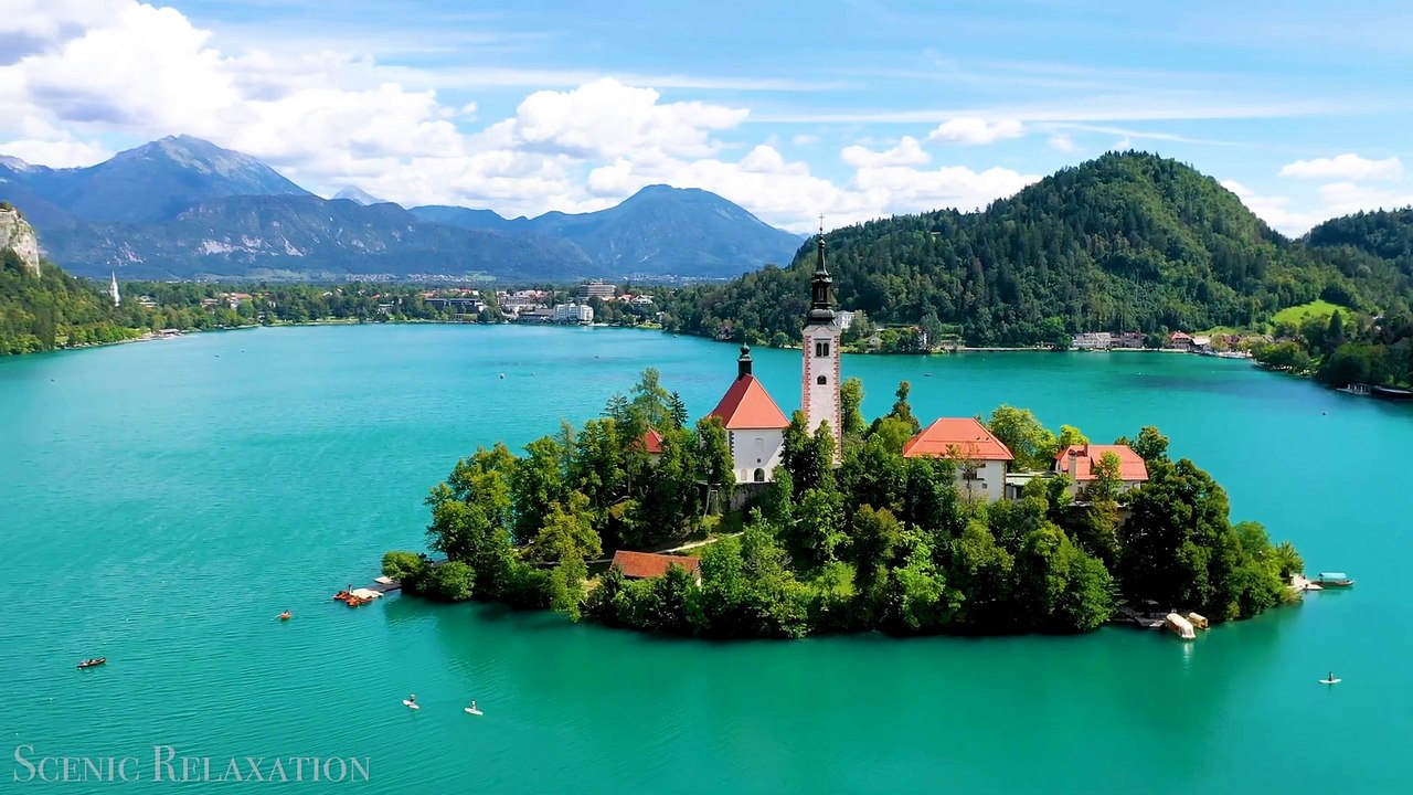 Slovenia 4K - Scenic Relaxation Film With Calming Music