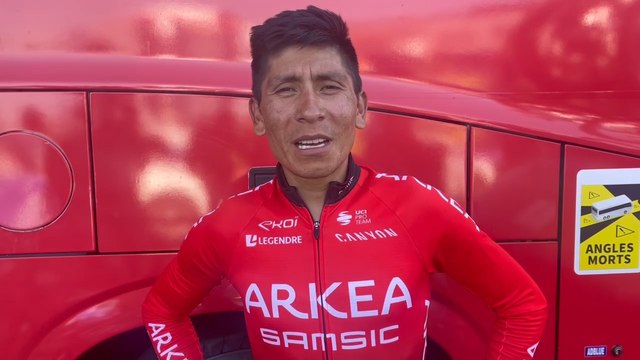 Nairo: “Esperamos mañana un día un poco más tranquilo”